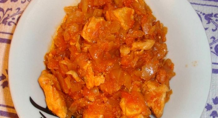 Индейка с капустой