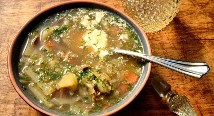 Щи из маринованной капусты