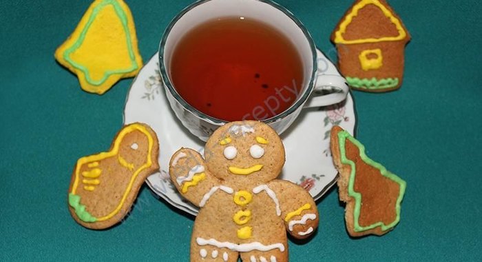 Печенье имбирные человечки