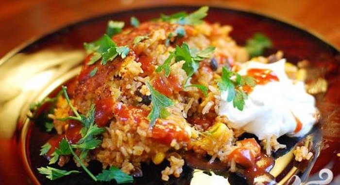Мексиканская лазанья по-простому