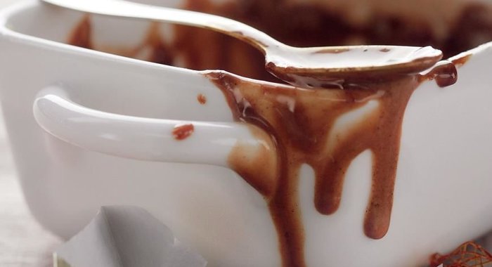 Крем-брюле с какао и анисовой карамелью