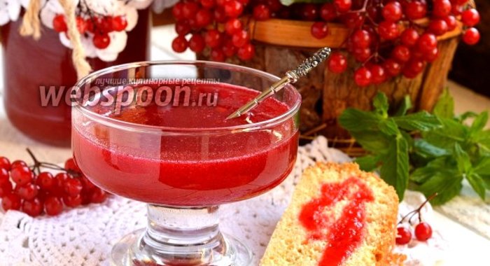 Джем из калины на зиму