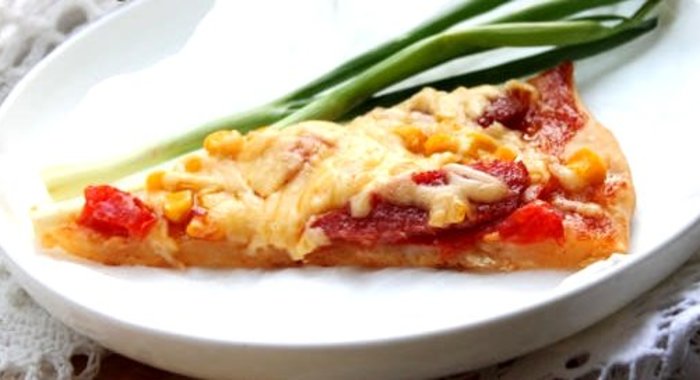 Начинка с колбасой для пиццы