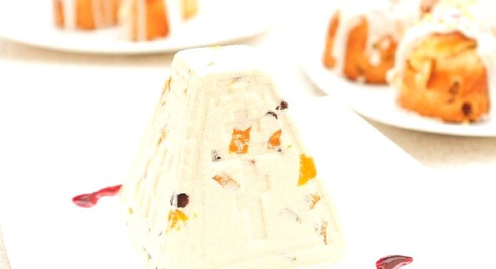 Пасха заварная с желтками