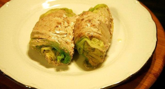 Рулеты из капусты