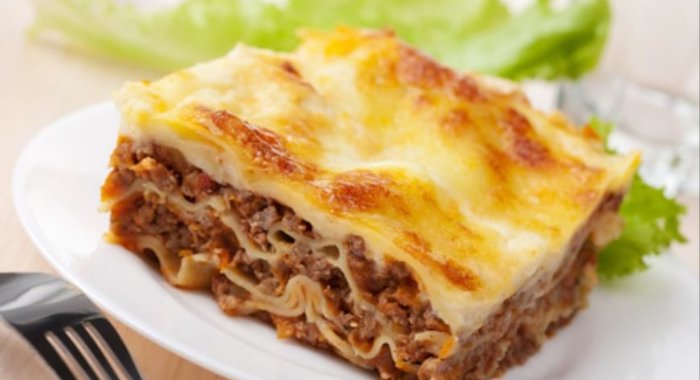 Лазанья из тонкого лаваша