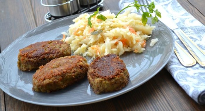 Чечевичные котлеты