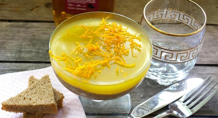 Индюшиный паштет с апельсиновым желе