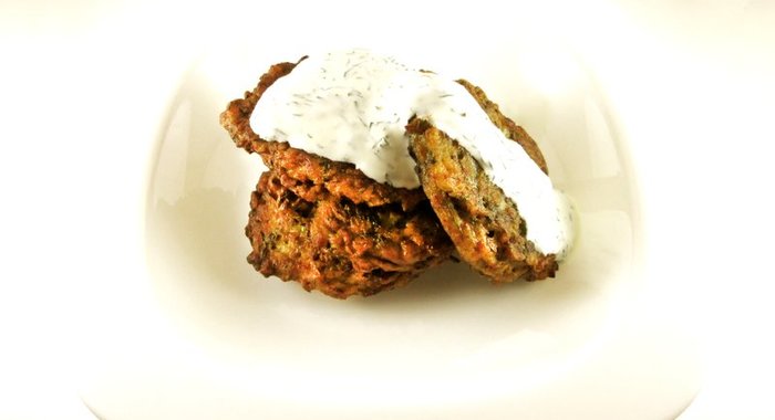 Грибные оладьи из шампиньонов