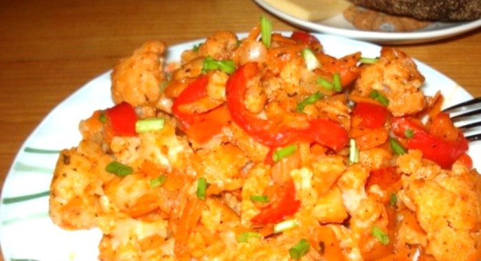 Солянка из цветной капусты