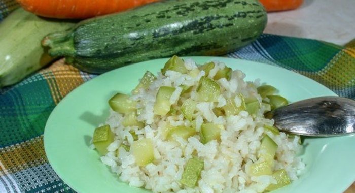 Ризотто с кабачками