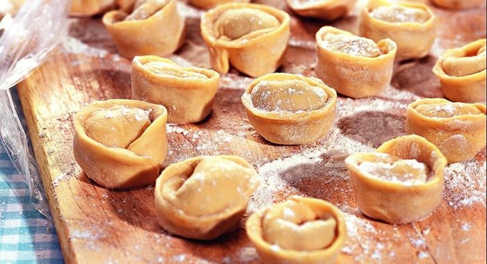 Пельмени с мясом, основной рецепт