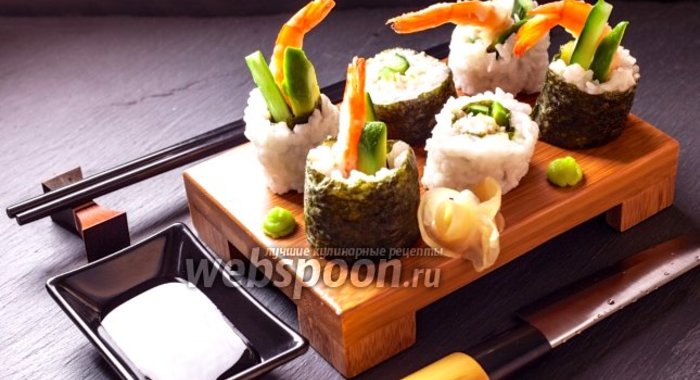 Роллы темпура