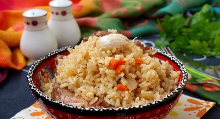 Плов с кроликом