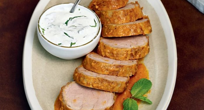 Свиная вырезка в перечном маринаде