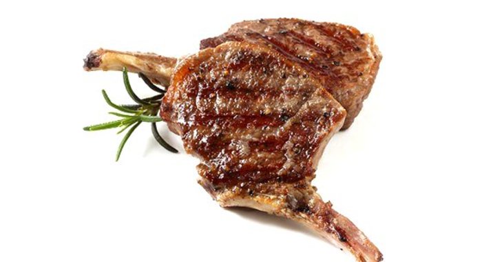 Бараньи котлеты с чили