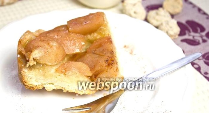 Постный яблочный пирог