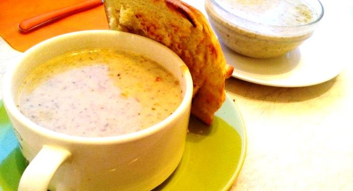 Грибной суп-пюре