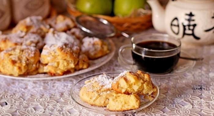 Шоколадная шарлотка