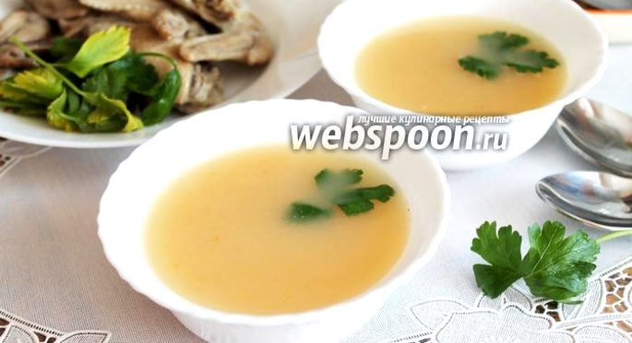 Суп-пюре куриный диетический