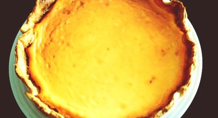 Творожный пирог с апельсиновым ароматом