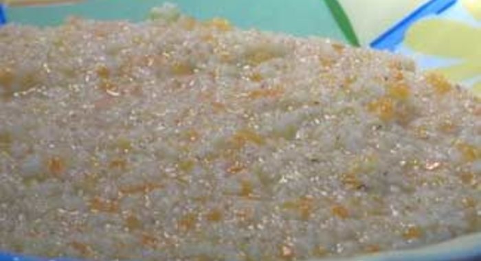 Каша ячневая с овощами