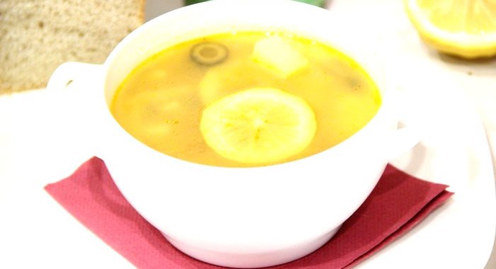 Солянка с мясом