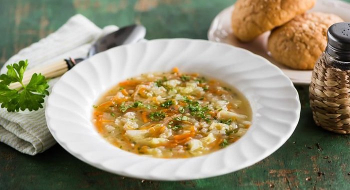 Веганские быстрые щи