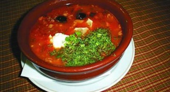 Солянка по-грузински