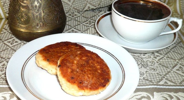 Сырники с овсяными хлопьями