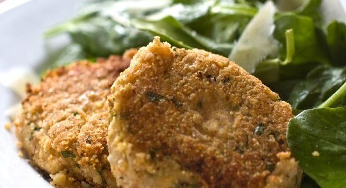 Постные котлеты из фасоли