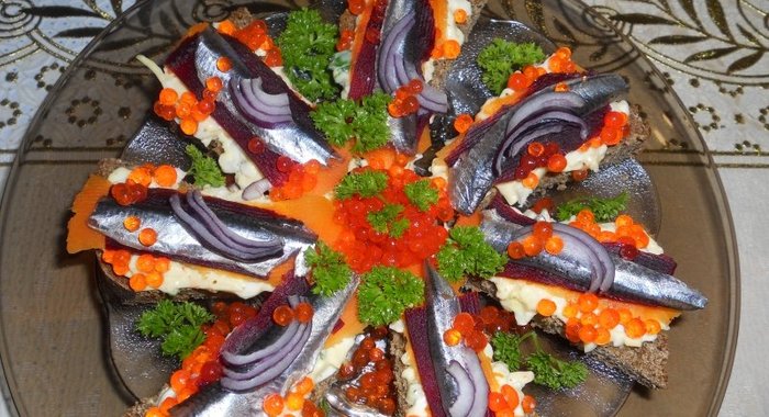 Бутерброды Простота и роскошь