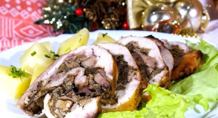 Рулет из кролика