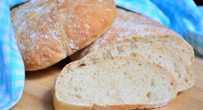 Дрожжевой хлеб без замеса