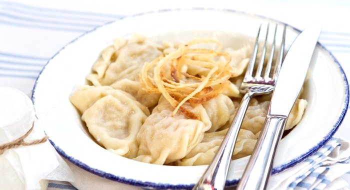 Вареники с картошкой по‑одесски