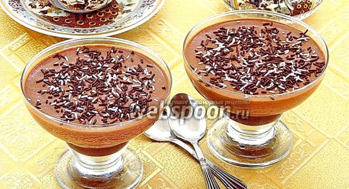 Шоколадно-кофейный мусс