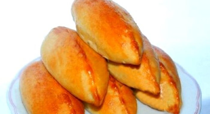 Пирожки с грибами и луком