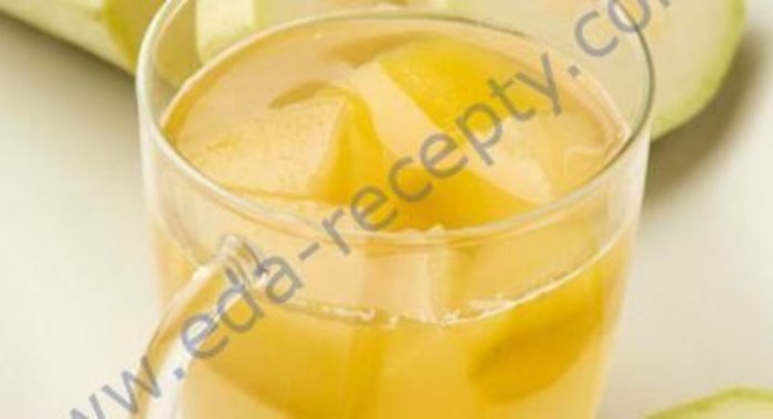 Компот из кабачков со вкусом ананаса