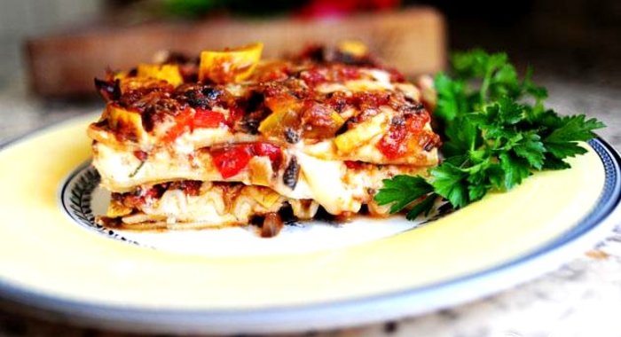 Овощная лазанья