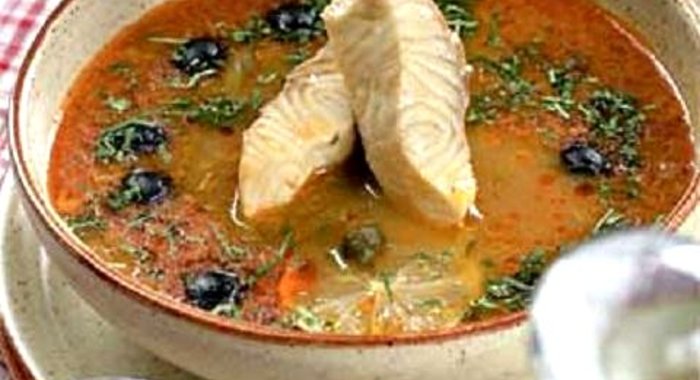 Солянка рыбная