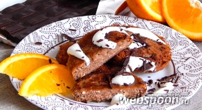 Апельсиново-шоколадные сырники