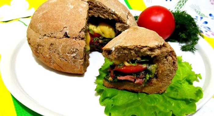 Хлеб с сюрпризом