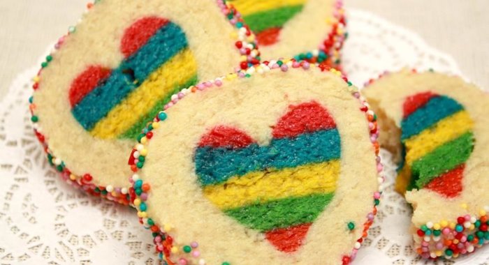 Сердце в печенье