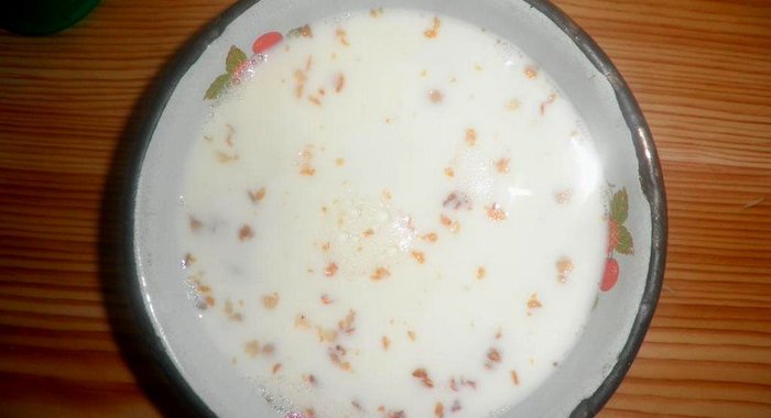Гречневая каша с молоком