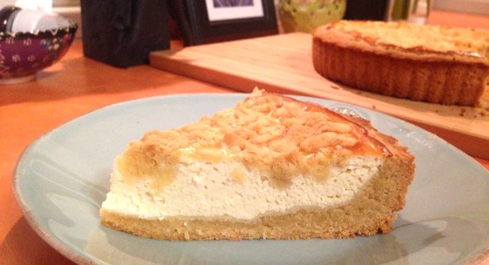 Королевский творожный пирог