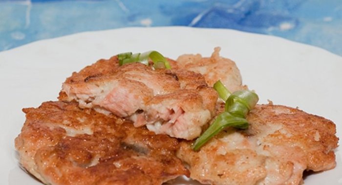 Котлеты из кижуча