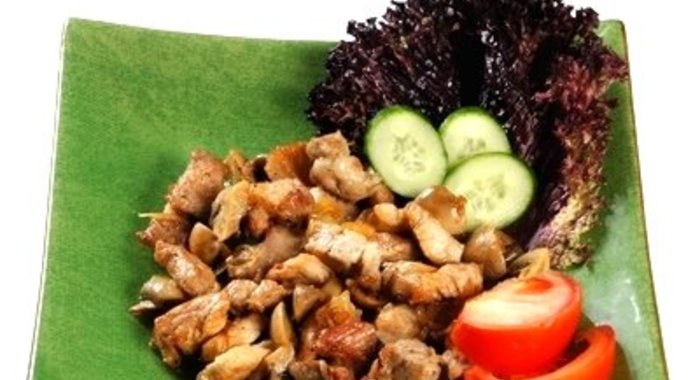 Жареная свинина в мультиварке