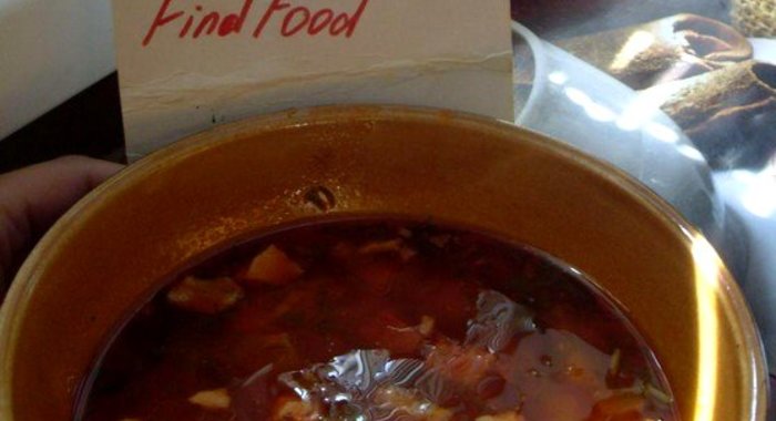 Солянка с копченостями