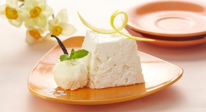 Лимонная пасха из маскарпоне