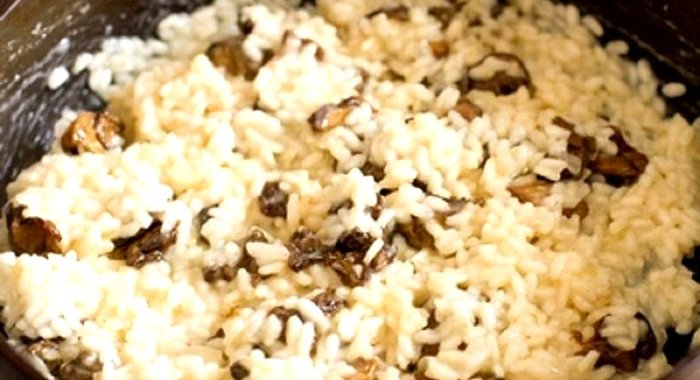 Ризотто с грибами